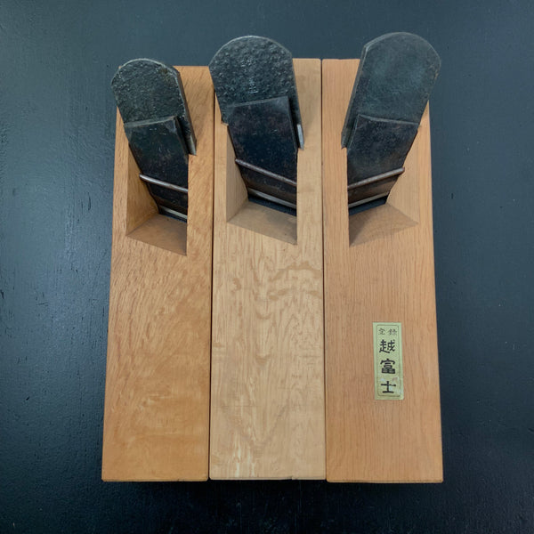 Old stock Koshifuji Rabbet Plane ( Kiwa Kanna)       掘出し物 越富士 際鉋　