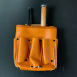 Wroking Waist Bag Mini Japanese Carpenter  Working Bag  大工 ミニ腰袋  | Leather 革製  #11