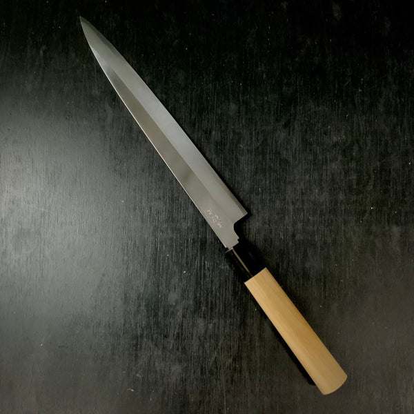 Hirotsugu Hand made Yanagiba Bocho Polish Finish 廣貢 柳刃包丁 磨き仕上 240mm