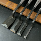 Yasaku Trowel chisel (Kote nomi) Dovetail type  弥作 鏝鑿 鎬型