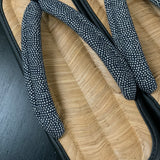 Hand-made Traditional Japanese  Bamboo Sandals Brown bamboo（CHIKUSUI） 竹粋 茶竹 草履 「ぞうり」手作り LL