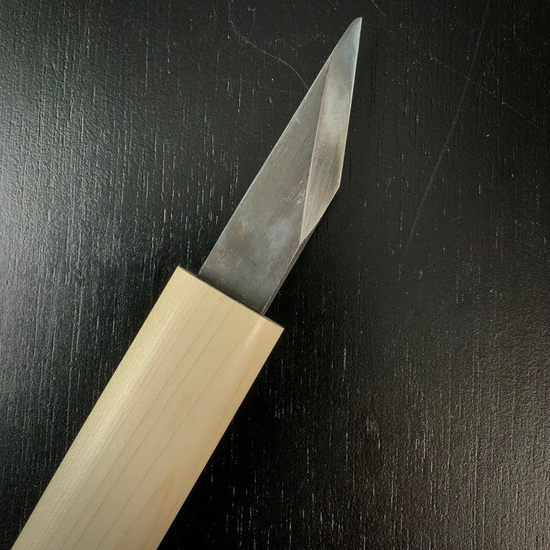 Baishinshi Kunimitsu  Kokatana kiridashi type 梅心子圀光 手工小刀 極上 鞘付き 76mm