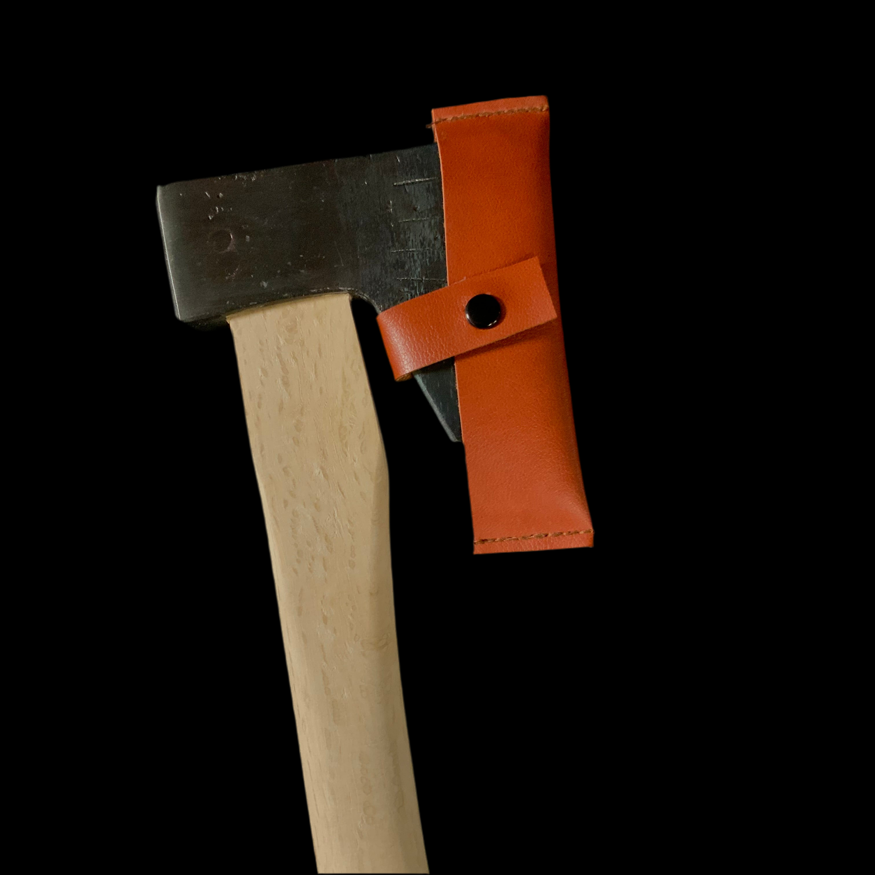 全鋼銀杏型手斧 500g 柄付 All steel ginnan-shaped Japanese Carpenter's Axe with handle