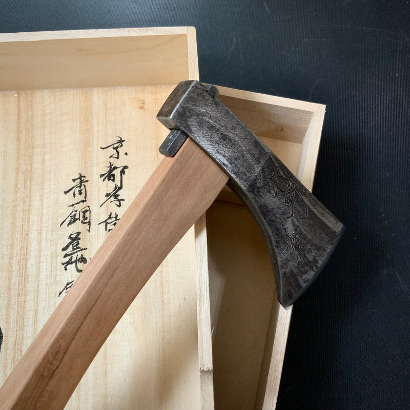 『KUDARANO』 Sozen Japanese Carpenter's Axe  『朽野』 素全作 小型鉞 木割り斧  Masakari
