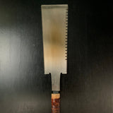 #143 Nagakatsu Double Edge Saw Eddy Type Handles set by Kurashige For Hard Wood 長勝鋸 渦巻き柄 両刃鋸 250mm