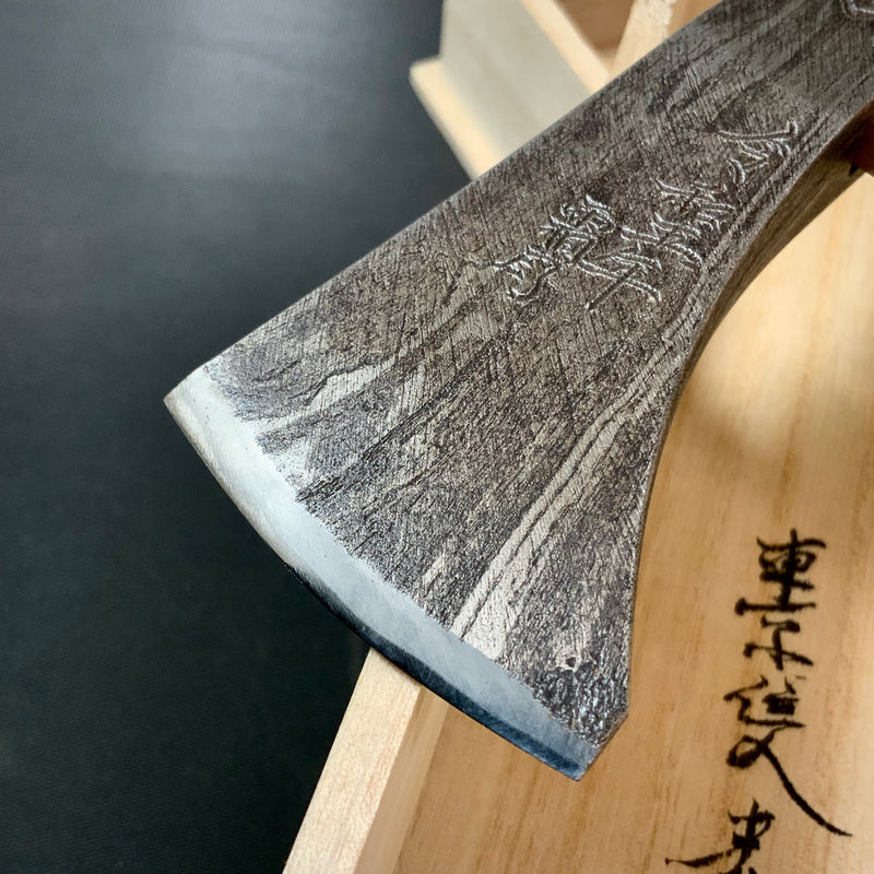 『KUDARANO』 Sozen Japanese Carpenter's Axe  『朽野』 素全作 小型鉞 木割り斧  Masakari