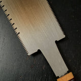 #183 Nagakatsu Double Edge Saw Eddy Type Handles set by Kurashige For Hard Wood 長勝鋸 渦巻き柄 両刃鋸 250mm