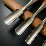 Sukemaru High-Speed Steel Uchimarunomi chisels set 4pc    助丸 ハイス 内丸鑿 Uchimarunomi 4本組