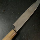 Old Stock Ishido Yanagiba Bocho with Blue steel kitchen knife  掘出し物 石堂 青紙鋼 柳刃包丁 180mm