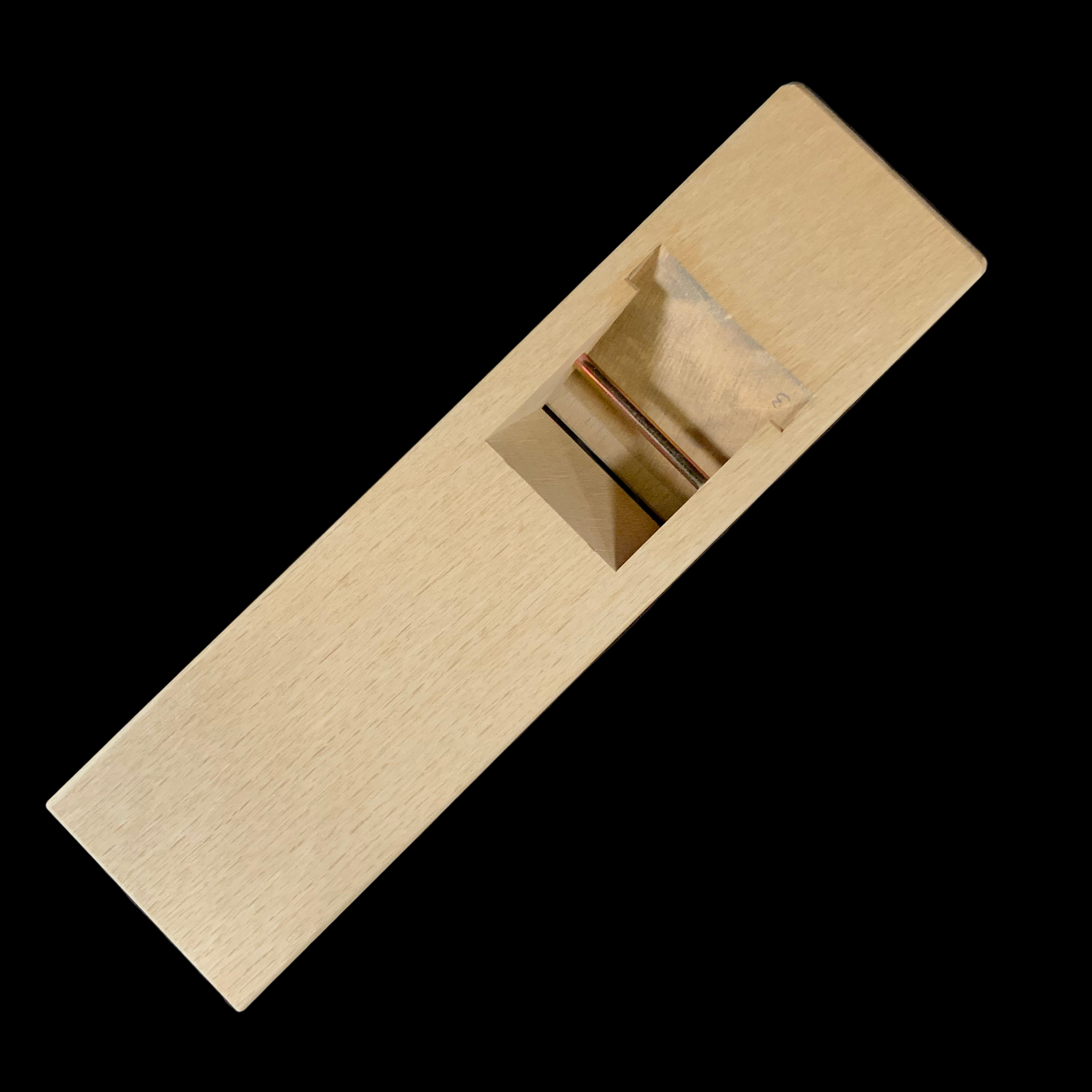 Shisei Smoothing Plane(Kanna) by Seisuke Mizuno 水野清介作 紫清 仕上げ鉋 白紙一号鋼 60mm