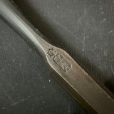 Tasai Bench chisels (Oirenomi) with blue steel  田斎作 黒仕上 追入鑿 芯付