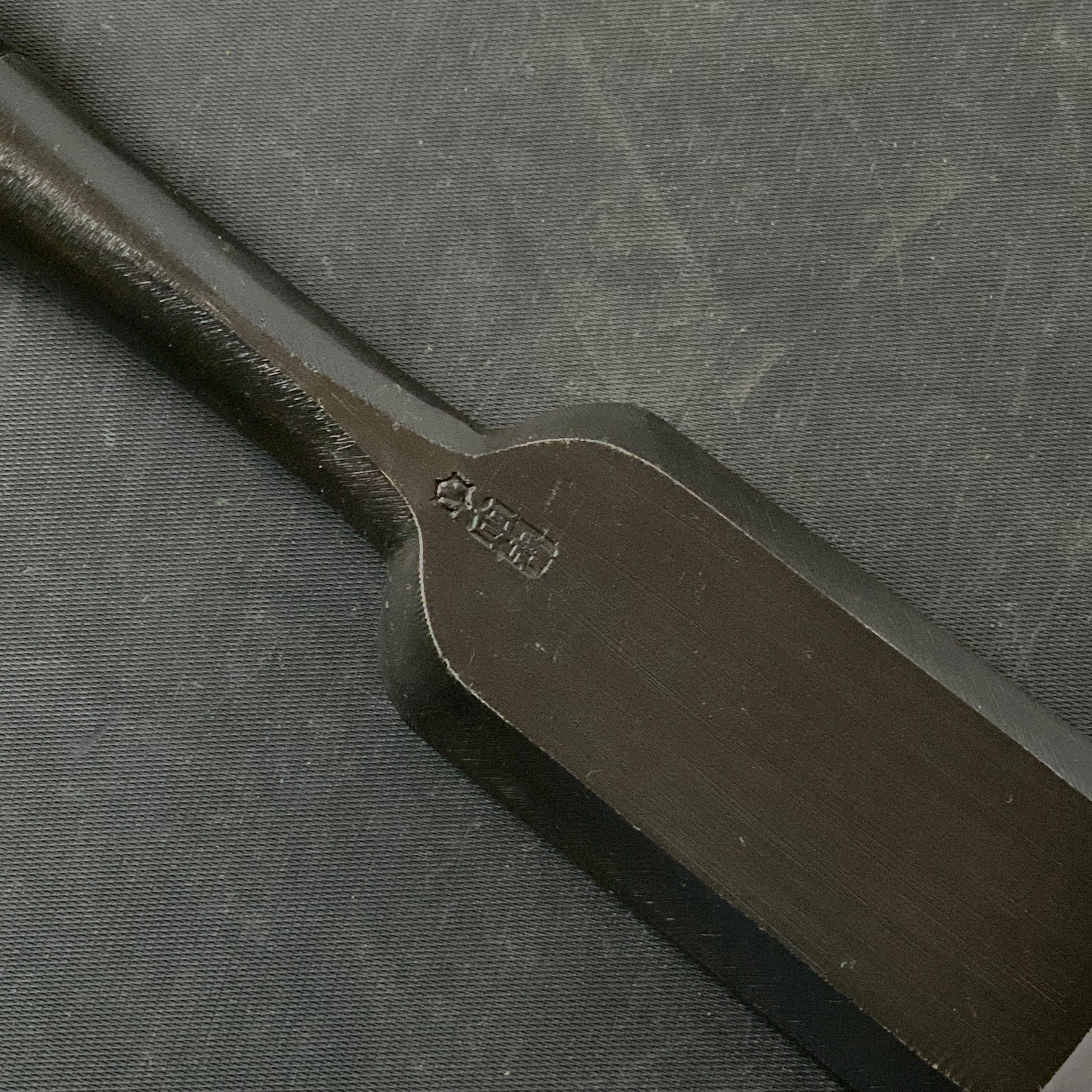 Tasai Timber chisels (Tatakinomi) with blue steel  田斎 黒仕上げ 叩鑿 42mm