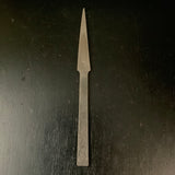 Old stock Kaneharu Kuri Kokatana (Carving knife) with white steel  掘出し物 包春 繰小刀 左 90mm