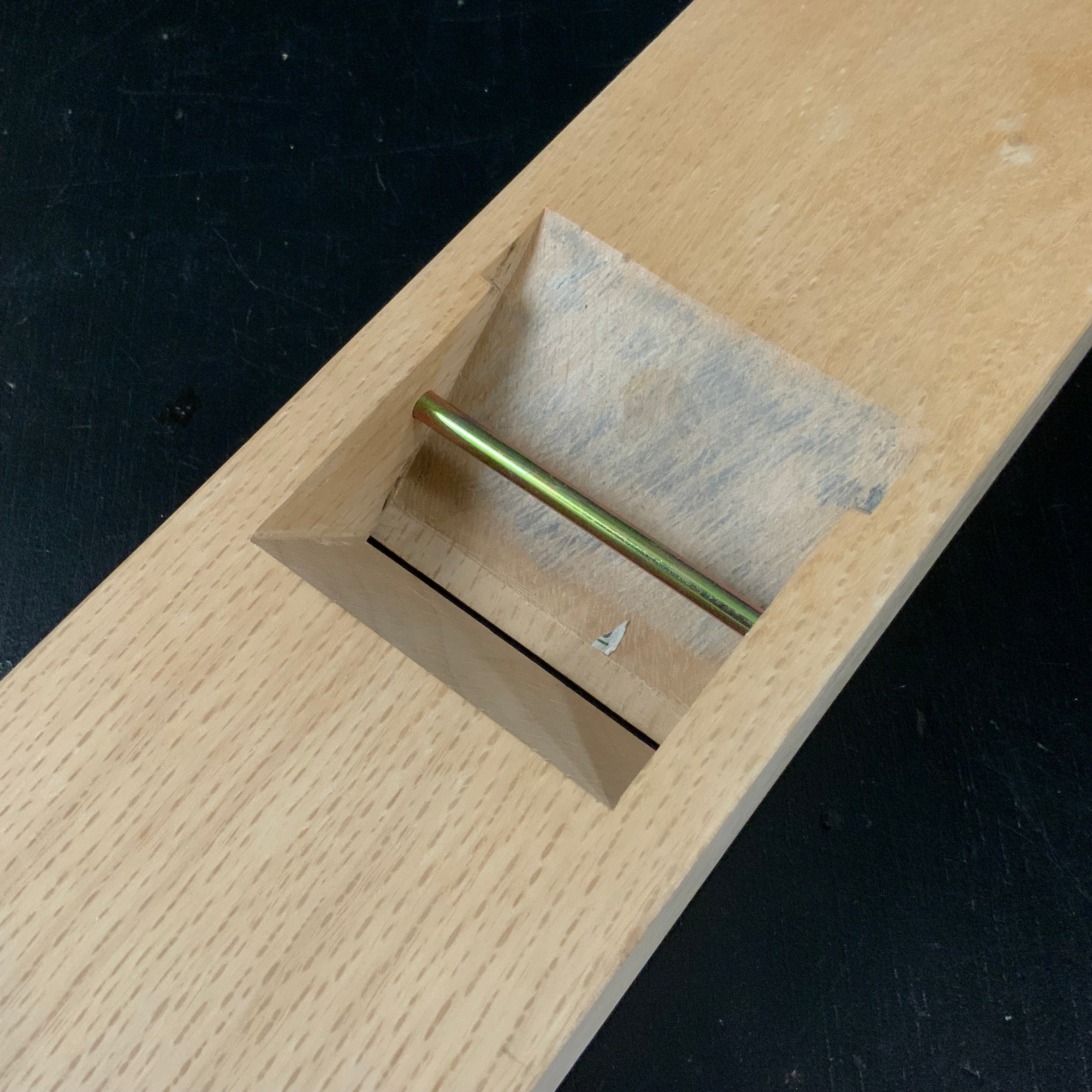 Old stock Kiyotada Smoothing Long body Plane(Kanna) by Suiheiya  掘出し物 清忠  長台鉋 70mm