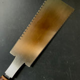 #108 Nagakatsu Double Edge Saw with Eddy Type Handles set by Kurashige 長勝鋸 渦巻き柄 両刃鋸 270mm