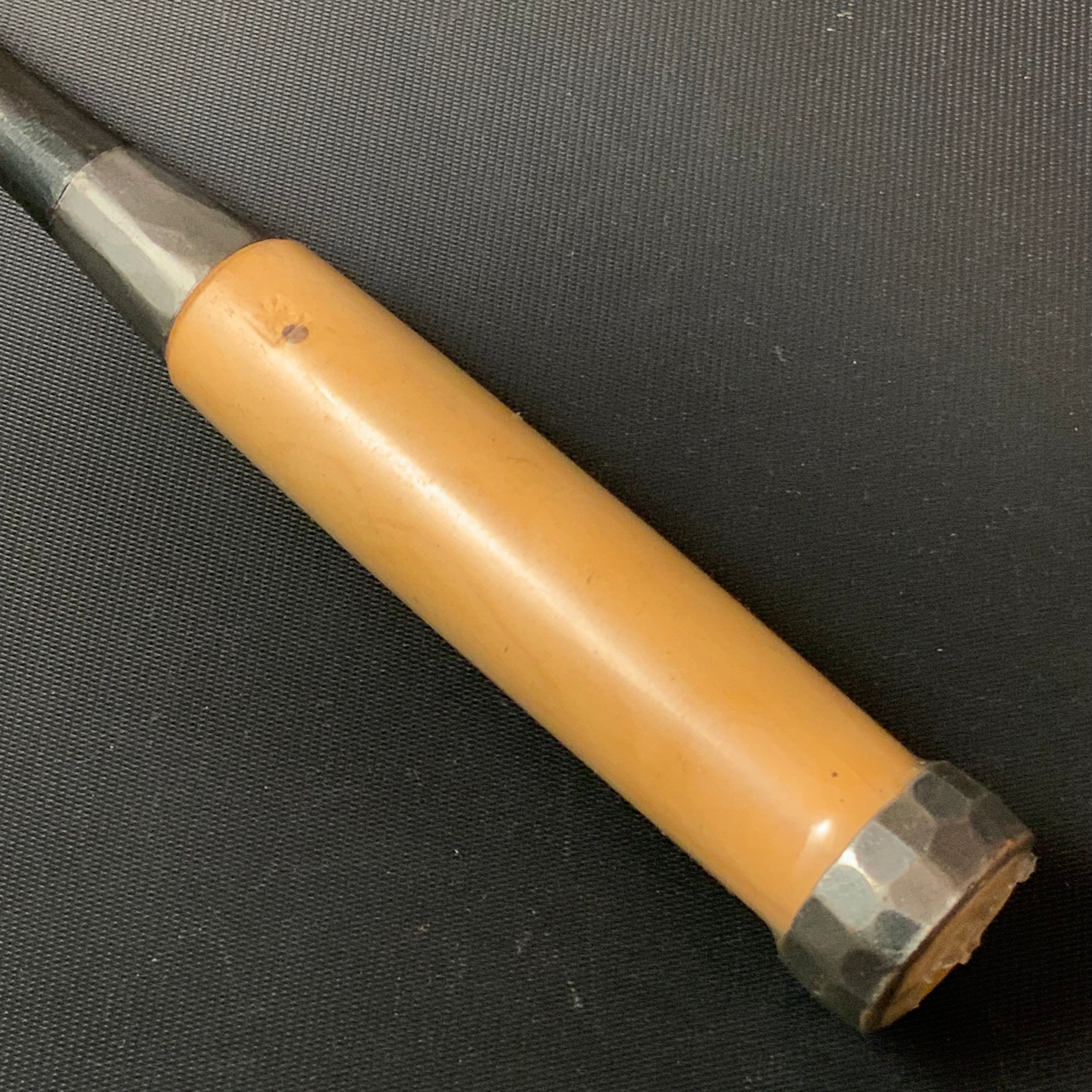 Tasai Fusetsu Bench chisels (Oirenomi) with blue steel  Takugara 田斎風雪作 追入鑿 拓柄 18mm