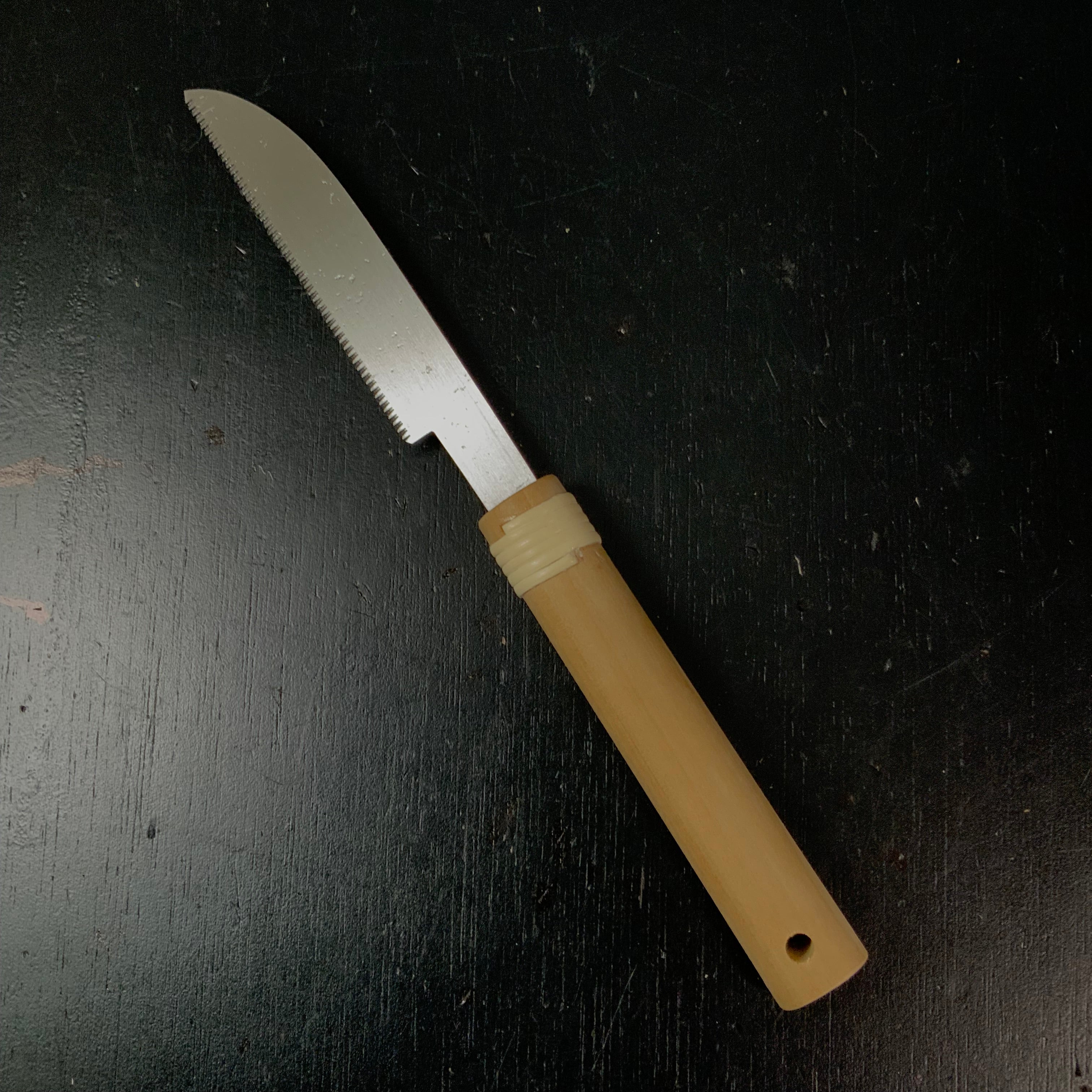 Ready to use Chojiro Violin Saw Single Edge cross cut  長二郎 目立て済み バイオリン鋸 横挽 105mm