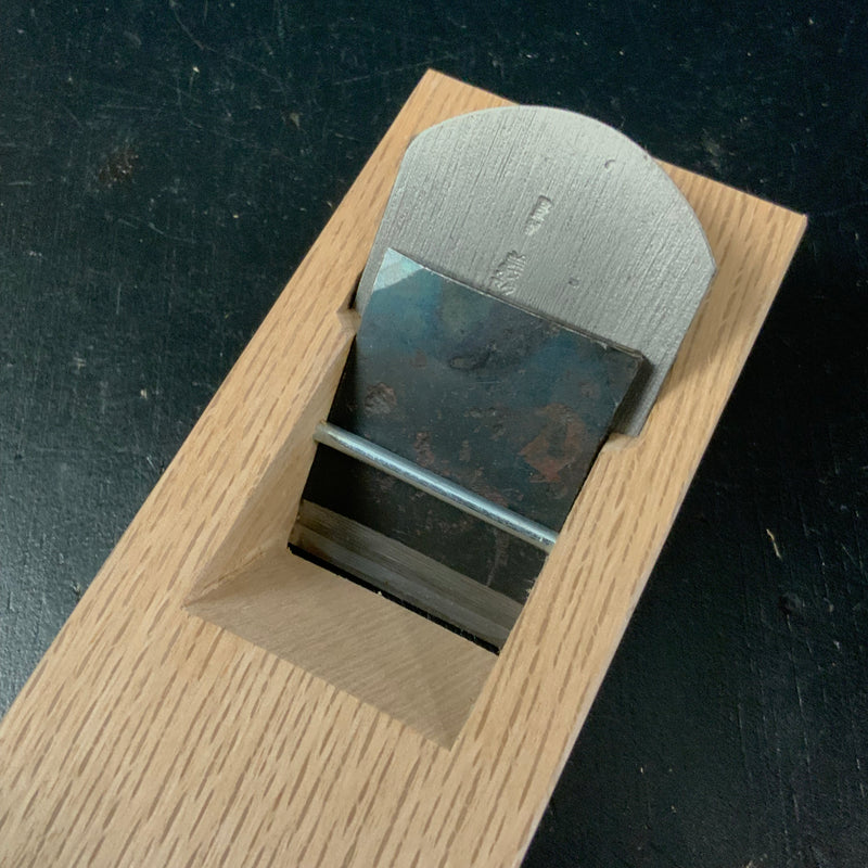Yoshitaka Small Plane (Ko-Kanna) with Blue steel  義隆 小鉋   42mm