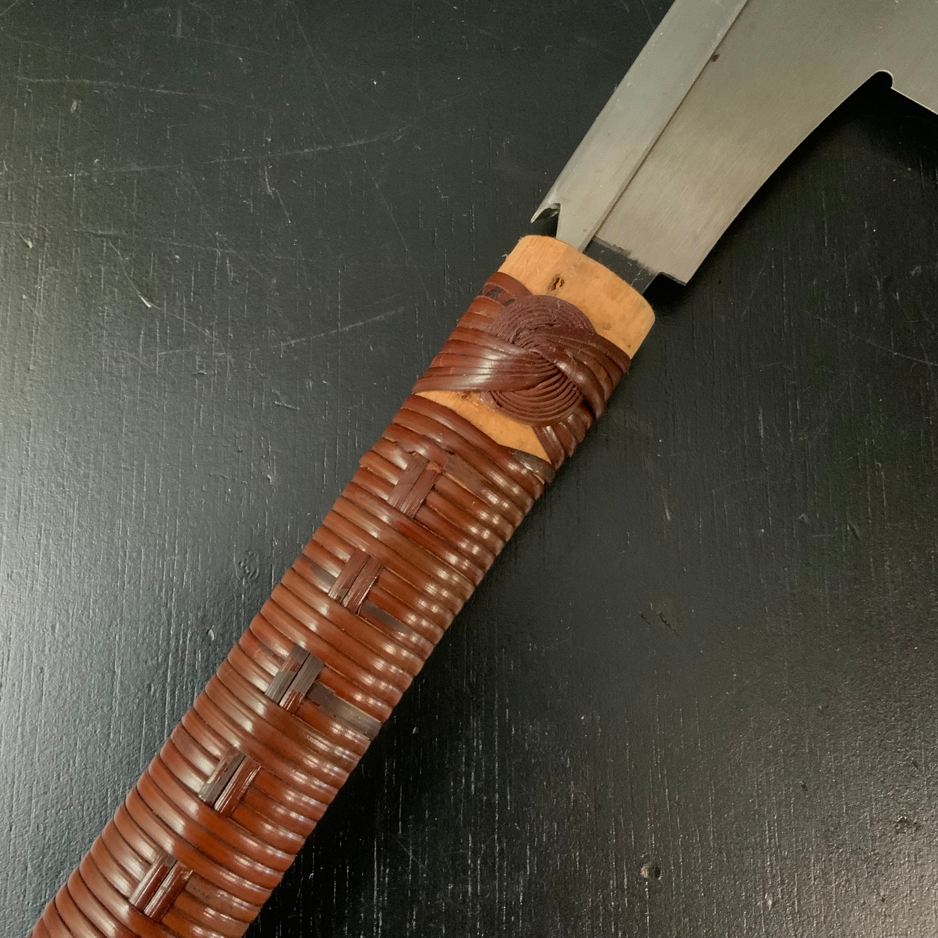 151 Nagakatsu Dozuki Saw Cross cut with Eddy Type Handles set by Kura