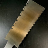 #145 Nagakatsu Double Edge Saw Eddy Type Handles set by Kurashige For Hard Wood 長勝鋸 渦巻き柄 両刃鋸 273mm