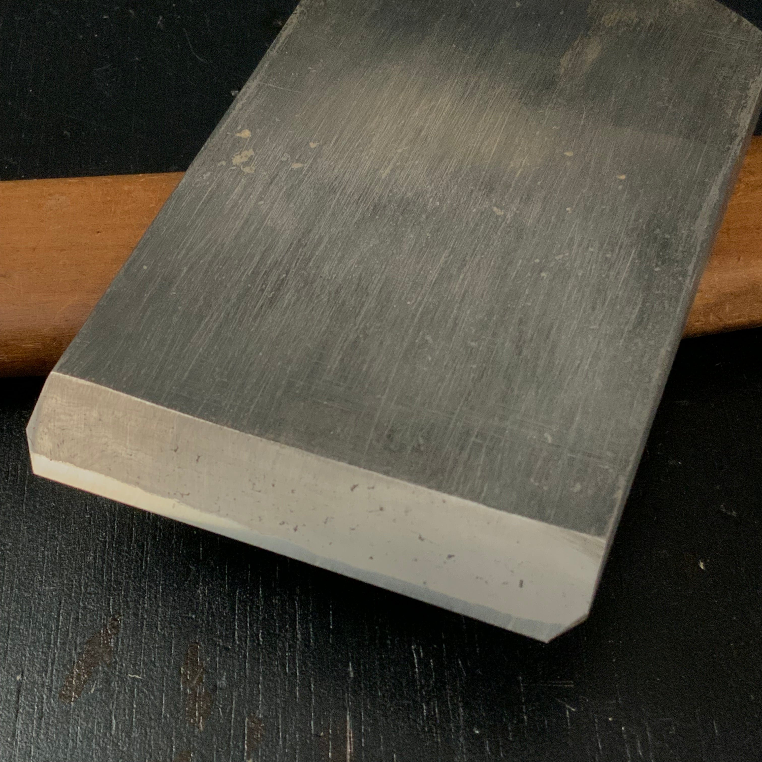 Old stock Kiyotada Smoothing Long body Plane(Kanna) by Suiheiya  掘出し物 清忠  長台鉋 70mm