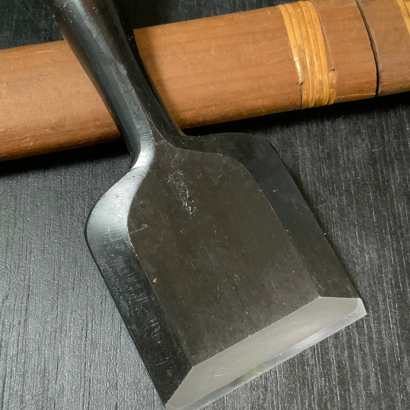 Kikuhiromaru Bench chisels with White steel (Oirenomi) 菊弘丸 追入鑿 60mm