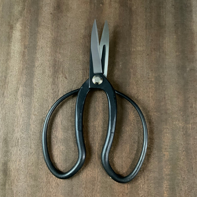 Old stock Hand made Okubo Shears By Naochika 掘出し物 直近 刃長大久保鋏 手作り 190mm