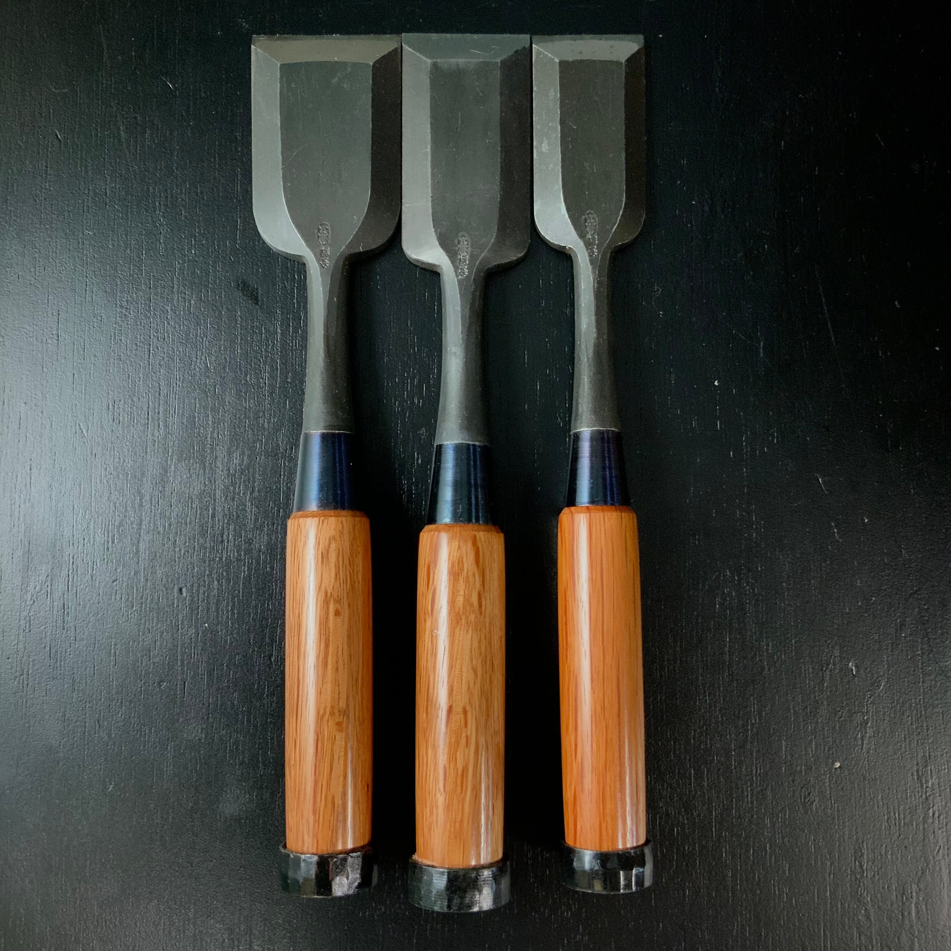 Kanehiro shorter Timber chisels with Traditional Japanese iron 兼弘 バラ 和 ...