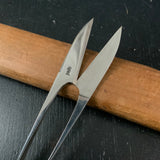 Old stock Nobumasa Nigiri kobasami Stainless steel Traditional Japanese scissors  掘出し物 信正 握り小鋏 高級ステン 手作り