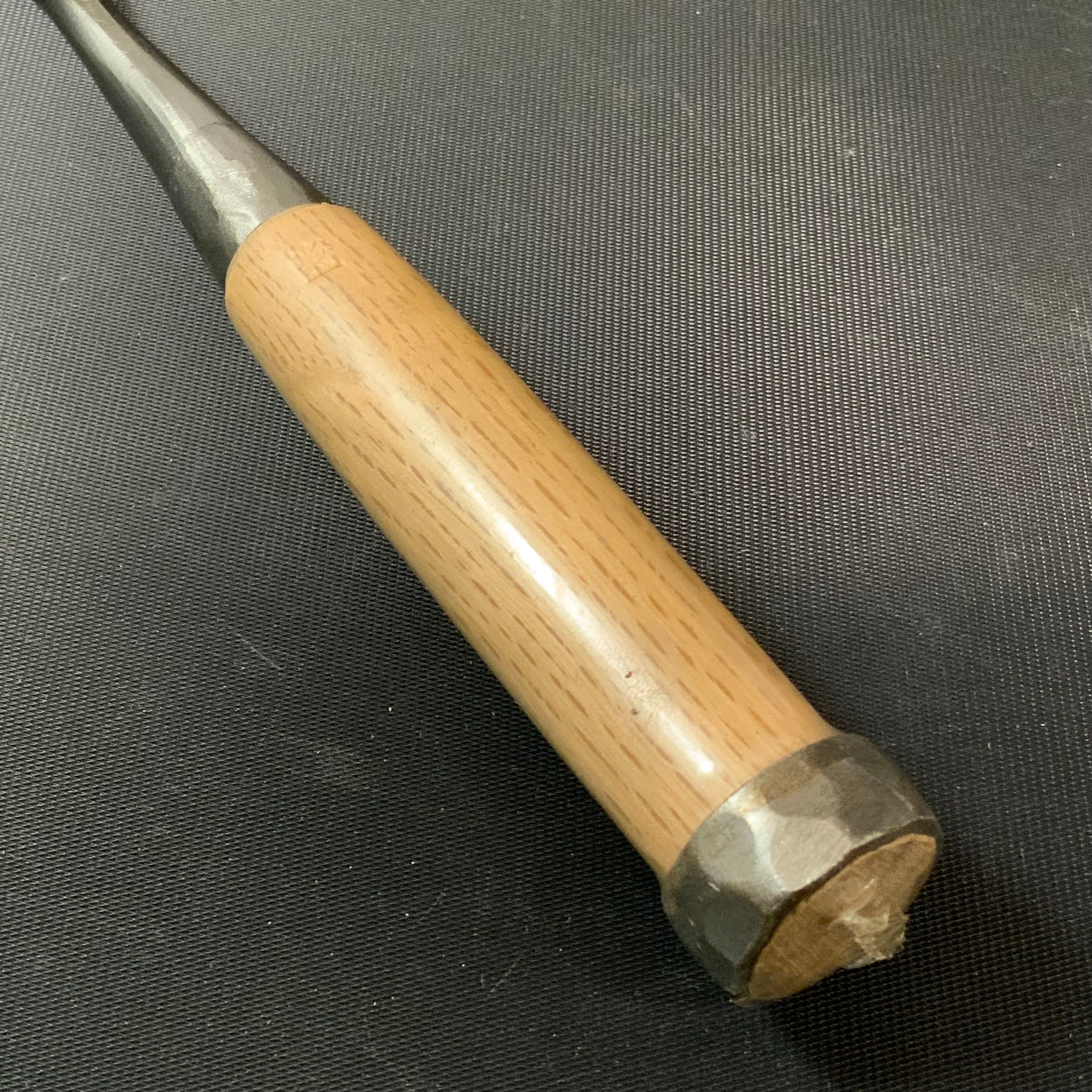 Tasai  Sotomaru chisels with blue steel      /      田斎作 磨き仕上げ 外丸鑿 15mm