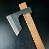 #Mk18 Old stock Japanese Carpenter's Axe  掘出し物 鉞 木割り斧  Masakari