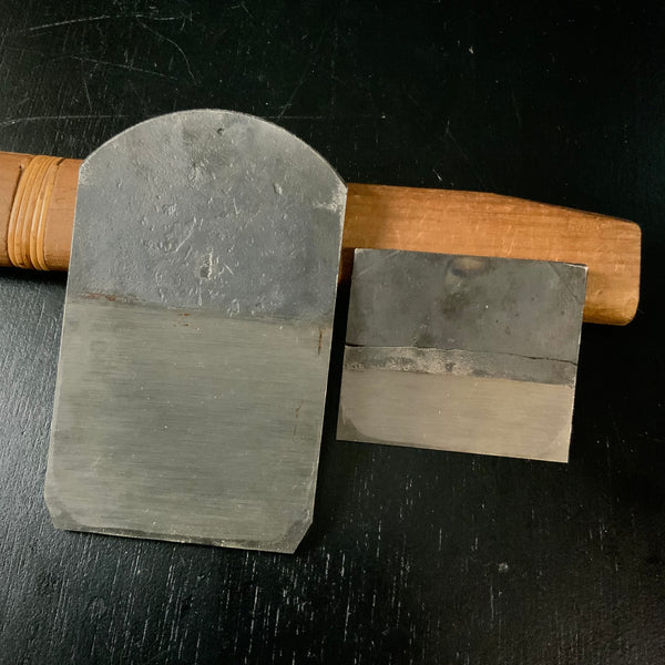 Old stock Yoshihiro Smoothing Plane Blades (Kanna) 掘り出し物 義廣 鉋刃のみ 70mm