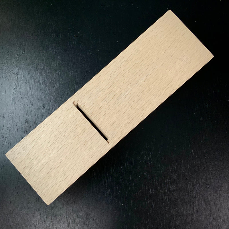 Syounzuru Smoothing Plane (Kanna) by Oguma Koyoshiya Body 昇運鶴 小熊作 仕上げ鉋  70mm 箱付き