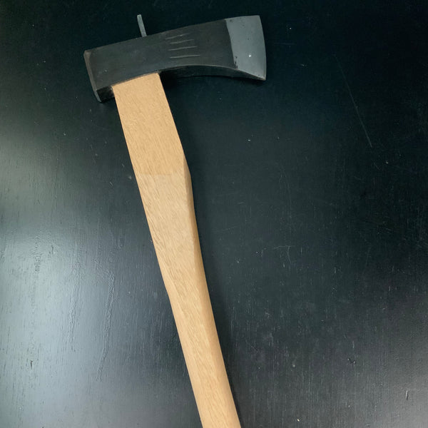 #Mk15 Old stock Japanese Carpenter's Axe  掘出し物 鉞 木割り斧  Masakari