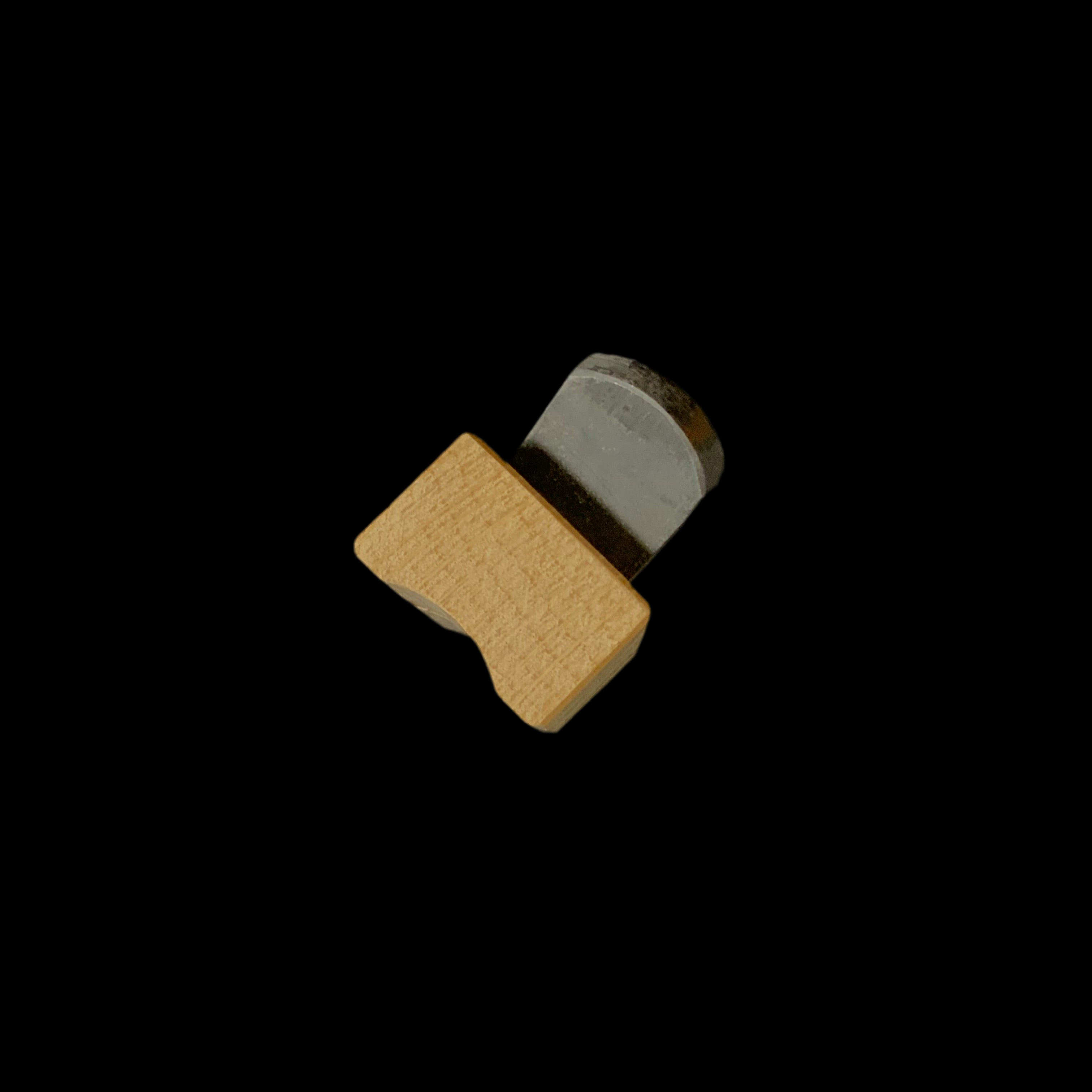 関川誠吉作 細工 豆内丸鉋 18mm  Mini Round Plane with Blue steel by Seikichi Sekikawa