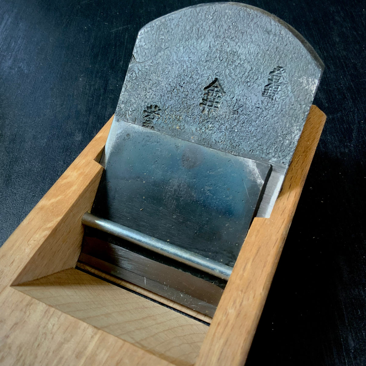 鉋 かんな 寸六 金井芳蔵 共裏 白樫台 すぐ使い Kanai Smoothing Plane 
