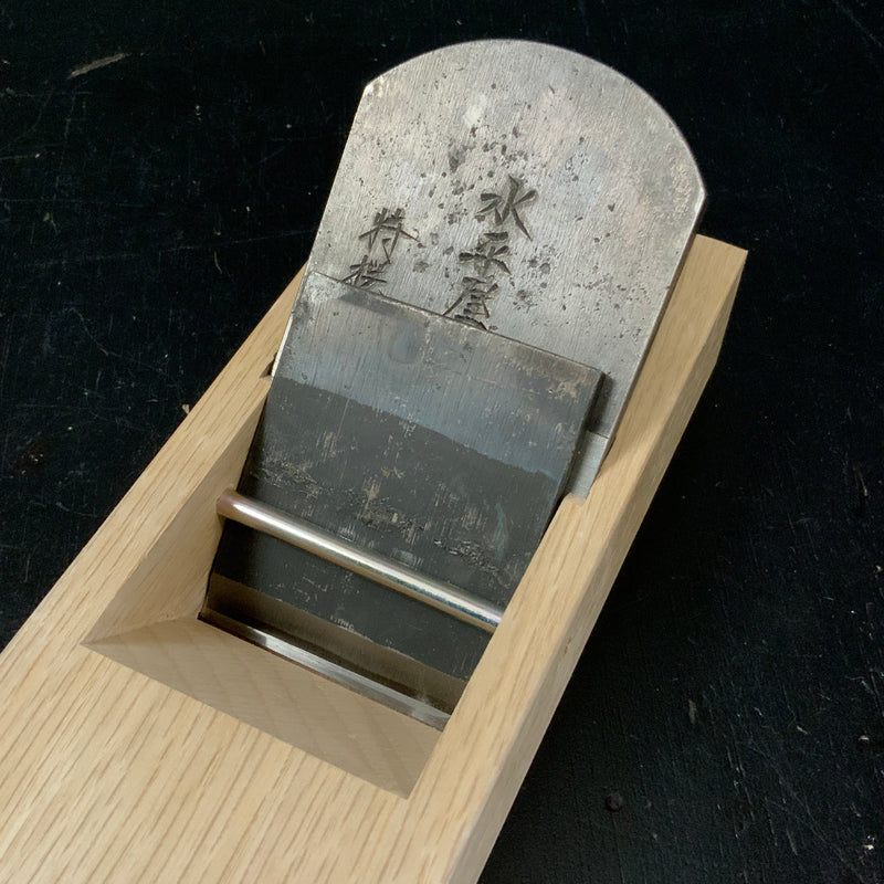 Old stock Suiheiya Smoothing Plane （問屋銘・水平屋） 仕上鉋  60mm