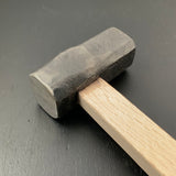 #2 Hand made Japanese Blacksmith tools Hammer(Hitsukuri-Tsuchi)  鍛冶屋道具 火造槌 八角曲り柄付
