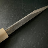 Baishinshi Kunimitsu Kuri Kokatana kiridashi type left hand 梅心子圀光 繰り小刀 切出型 鞘付 左 24mm