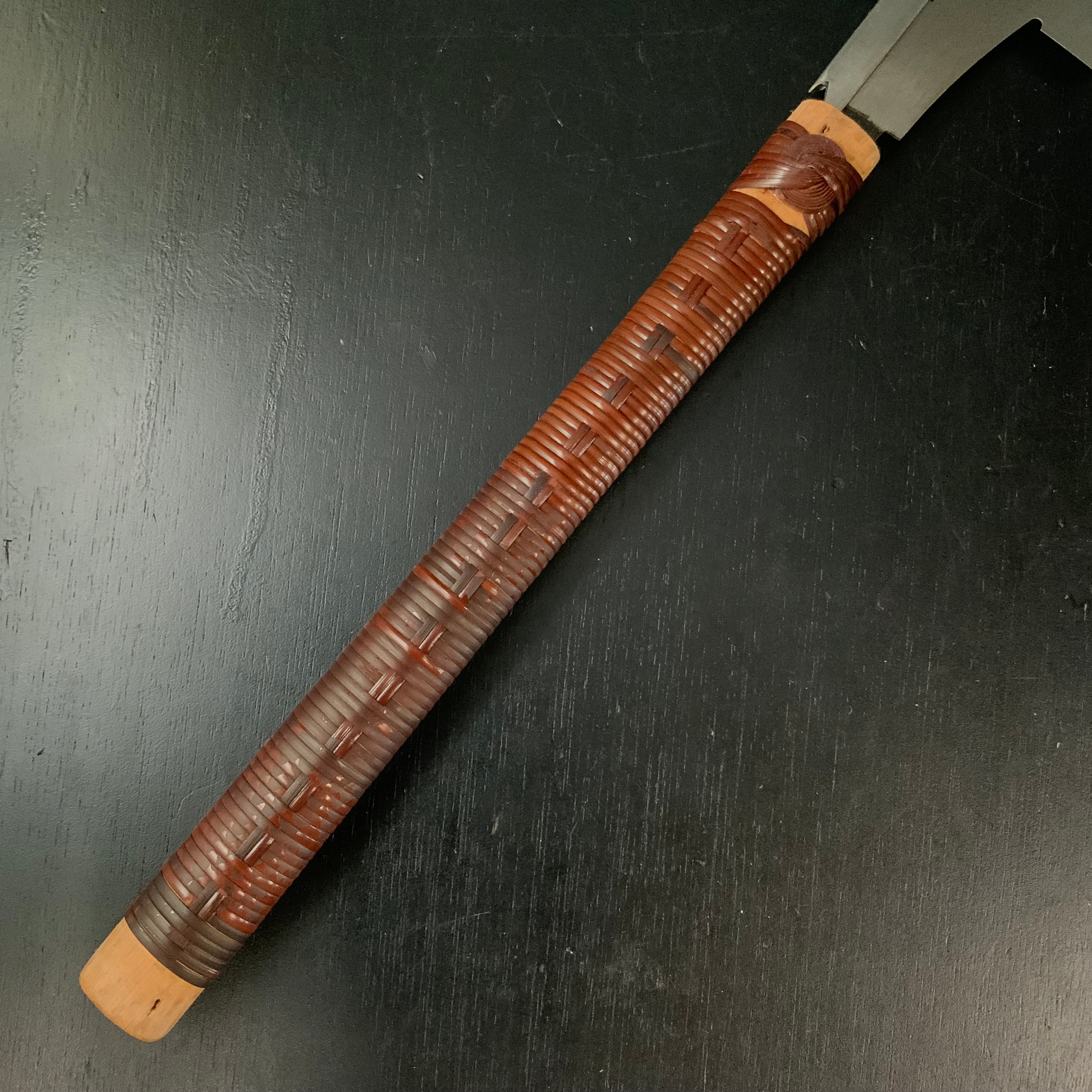 151 Nagakatsu Dozuki Saw Cross cut with Eddy Type Handles set by Kura