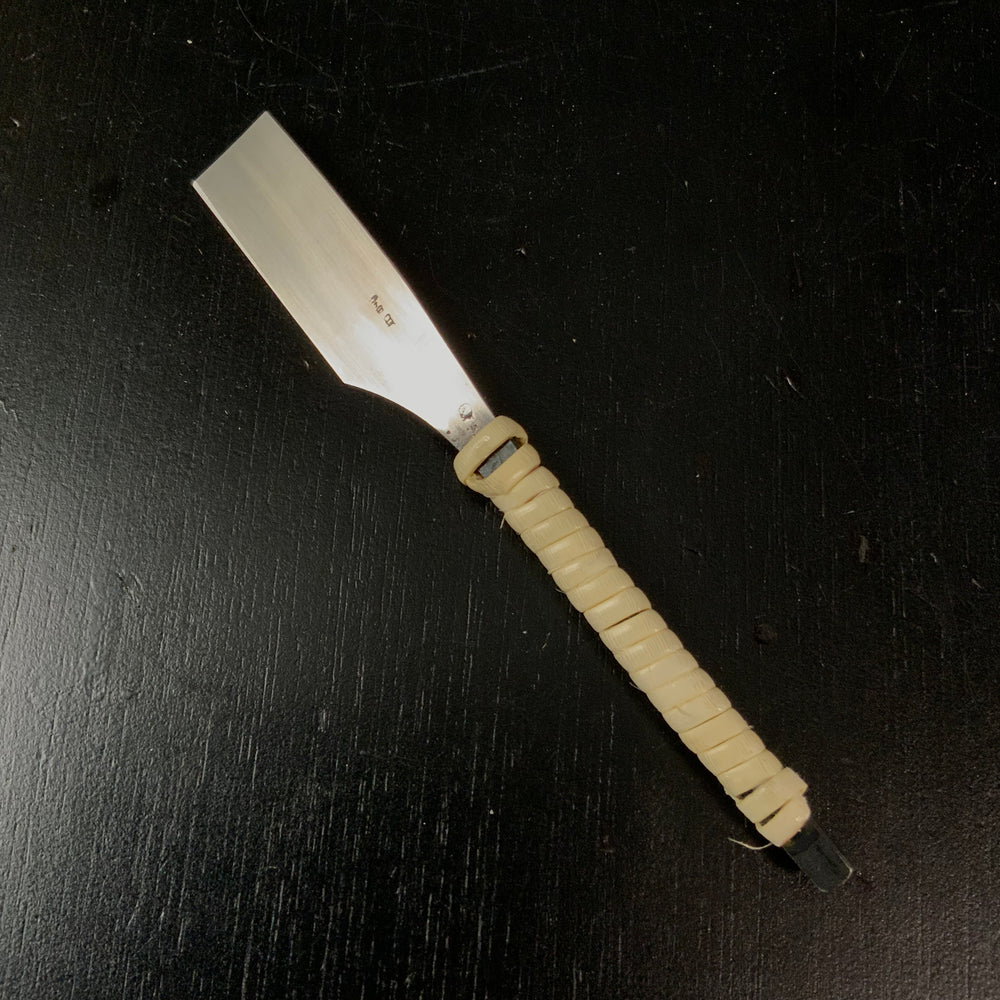 Yama Razor Japan Japanese razor by Shigeru Tomida hammered mark striped pattern 富田滋作 日本