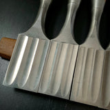 Sukemaru 4th High-Speed Steel  Shorter Timber Chisels set by Usui Yoshio 四代助丸 碓氷淑郎 ハイスダメ切鑿 7本組 Damekiri Tatakinomi