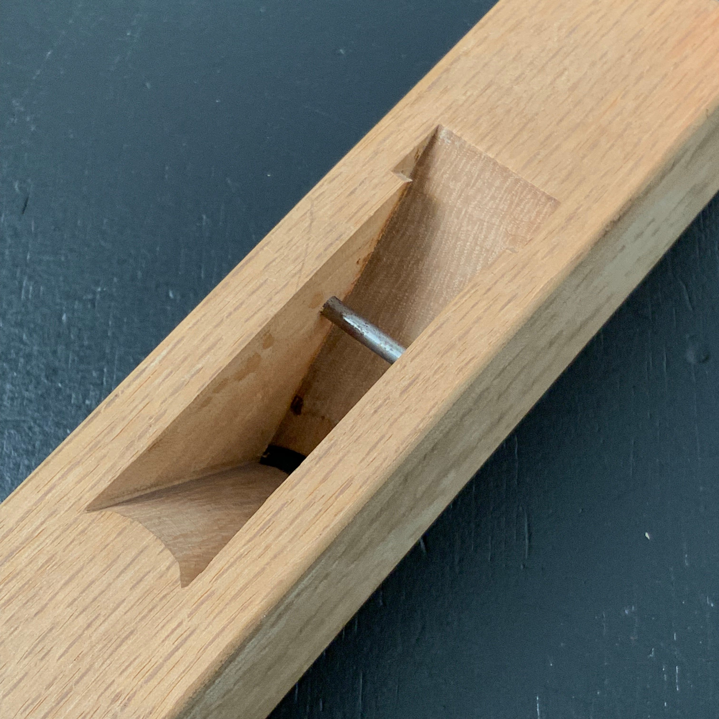 Old stock Koshifuji Small Rounding Plane (Uchimaru Kanna)         掘出し物 越富士 内丸鉋