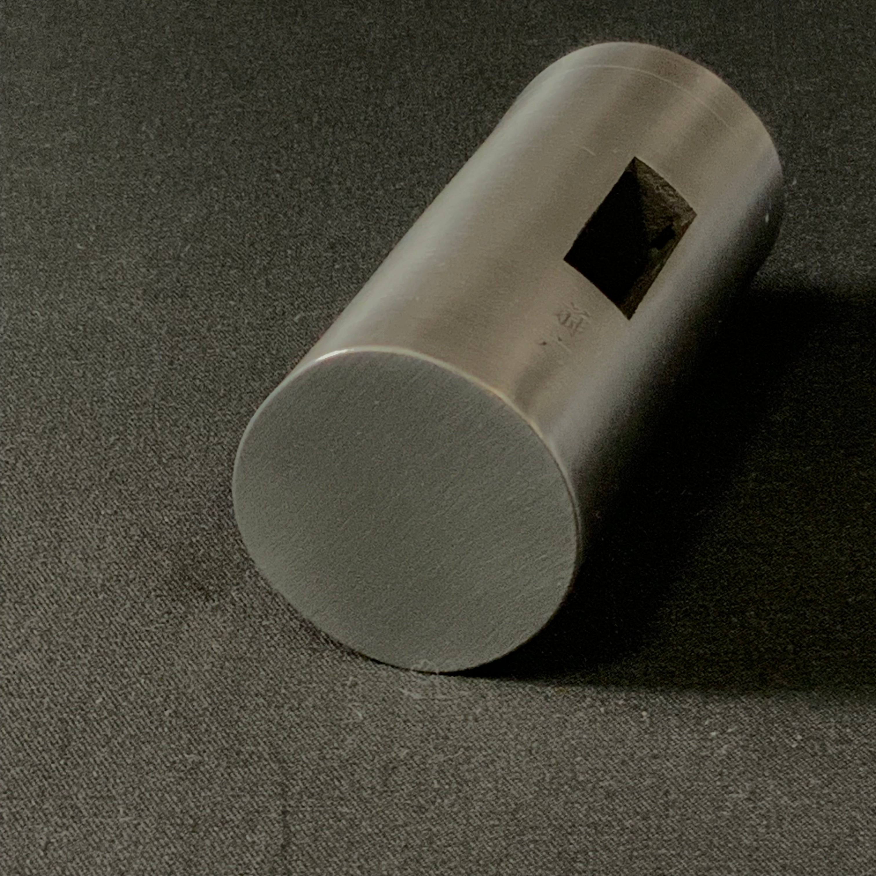 Touroku Silver finish Round Daruma Hammers(Gennon) by Hiroki‘s Apprentice  藤六 丸ダルマ玄翁 燻仕上