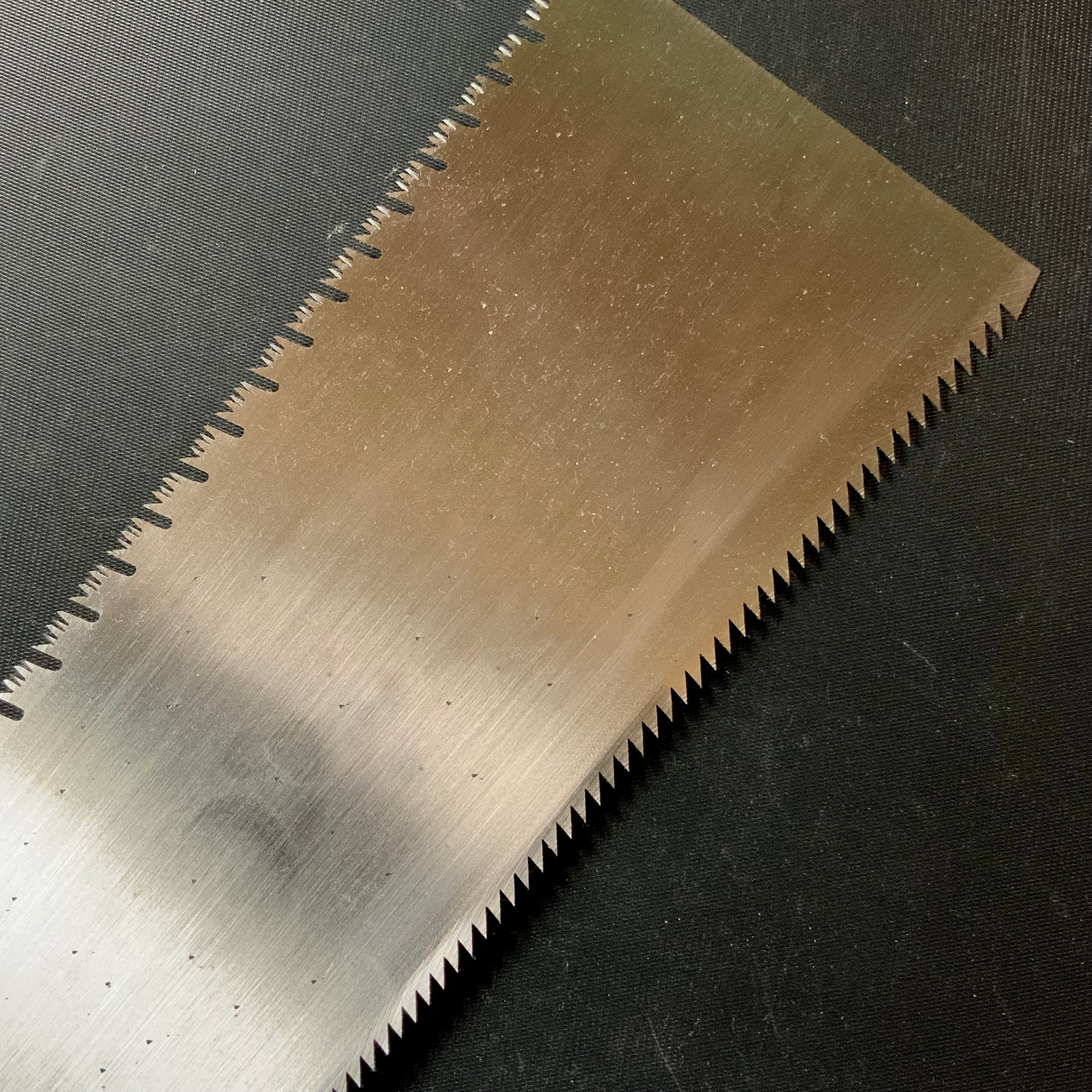 #99 Nagakatsu Double Edge Saw with Eddy Type Handles set by Kurashige 長勝鋸 渦巻き柄 両刃鋸 225mm