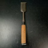 old stock Hidari Hisasaku Timber chisels  掘出し物 左久作  叩き鑿 42mm