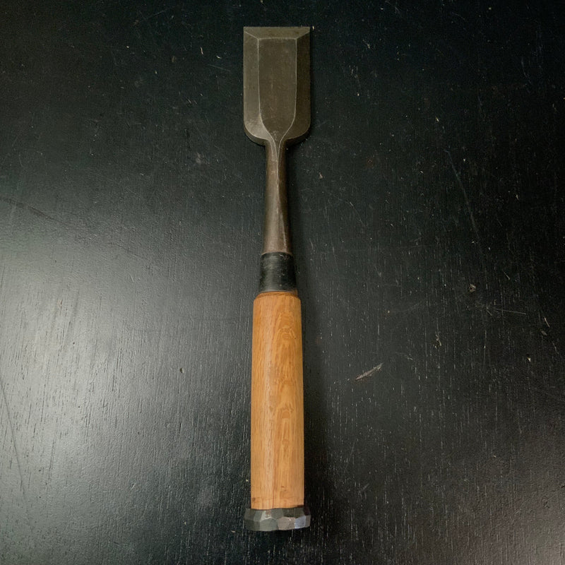 old stock Hidari Hisasaku Timber chisels  掘出し物 左久作  叩き鑿 42mm