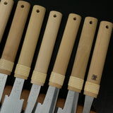 Ready to use Chojiro Mini Japanese Saw set  長二郎 目立て済み ミニ鋸10本セット