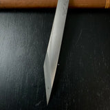 Haura Kamaji Right hand Kiridashi by Sozen  Carving   京都鍛冶 素全作  羽裏釜地切出し小刀 右