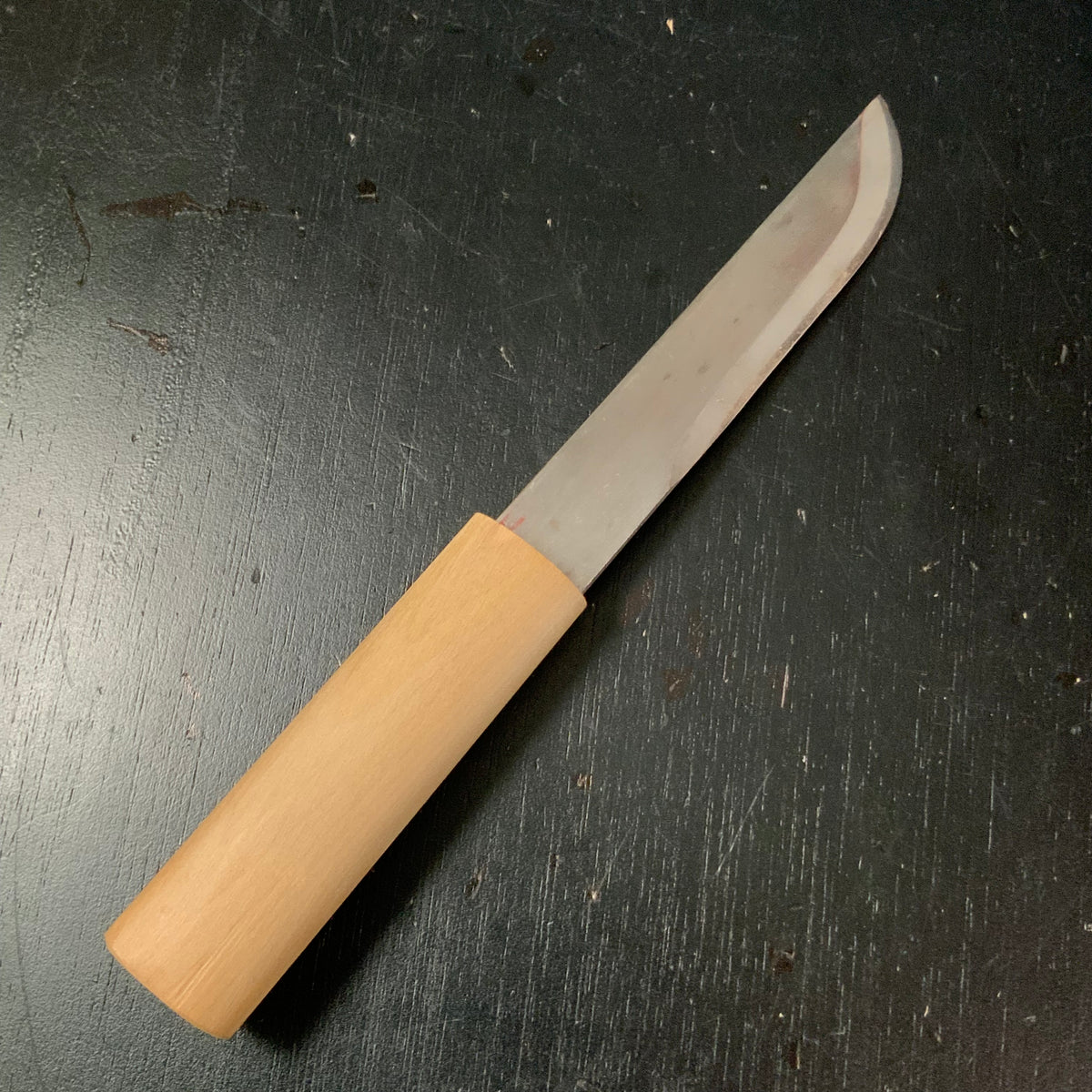 Old stock Baishinshi Kyoshiya Kokatana    /      掘出し物 國光 梅心子 手打 経師屋小刀 右